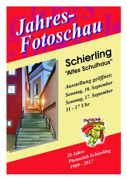 Plakat Jahresfotoschau 2017